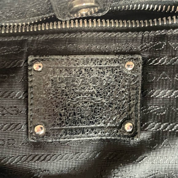 PRADA 100% Authentic 
Ebano Deerskin Cervo Lux Shoulder Bag BR3811 - Picture 3 of 10